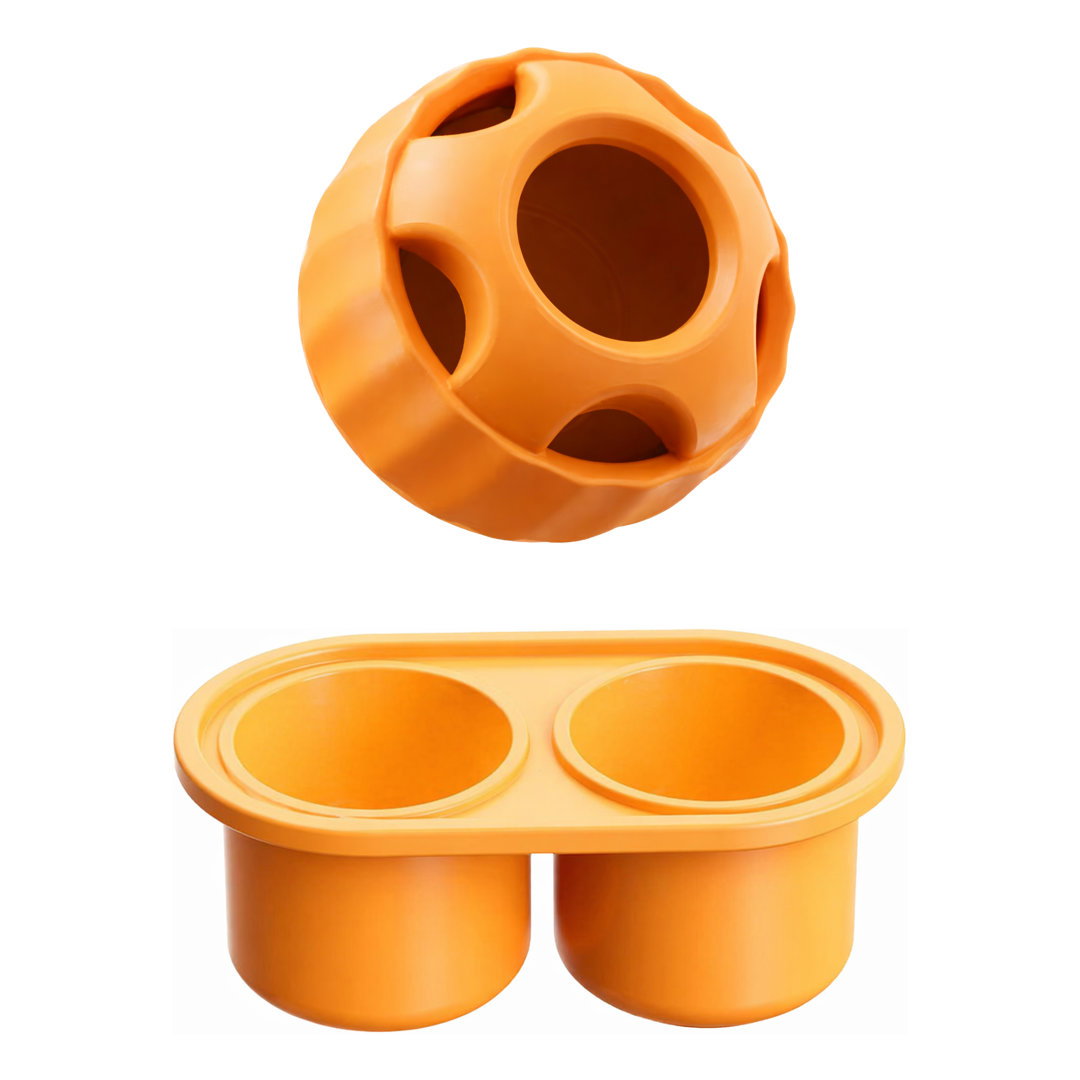 Frozen Treat Ball + Two-Cavity Mold