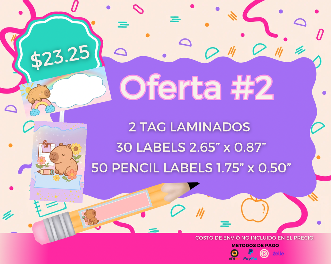 OFERTA #2 Back to school 