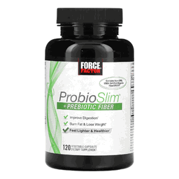 FORCE FACTOR PROBIOSLIM + PREBIOTIC FIBER 120 CAPS