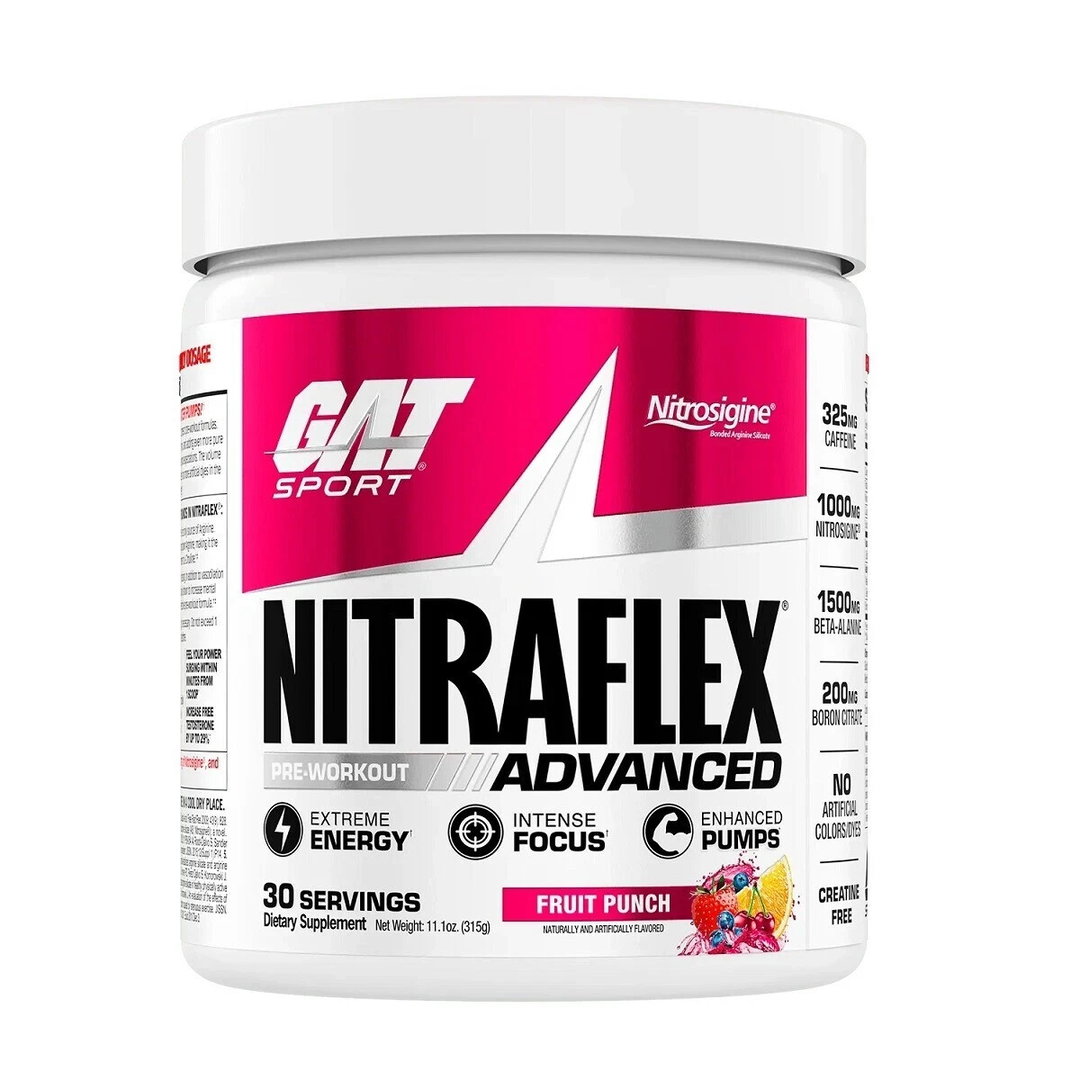 GAT SPORT NITRAFLEX 30 SERVINGS FRUIT PUNCH