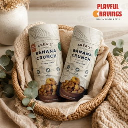 Greg's Banana Crunch Paper Tube (140g)