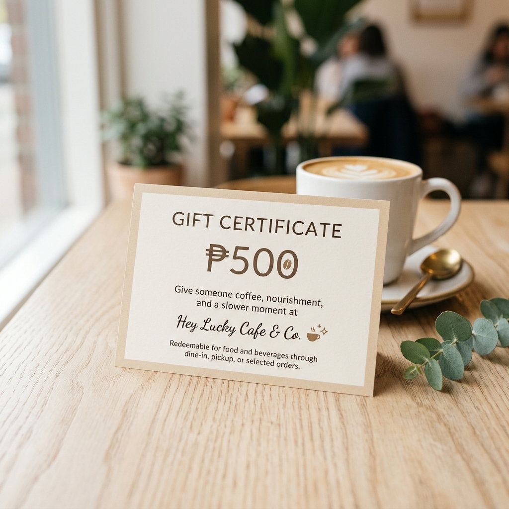 ₱500 Gift Certificate