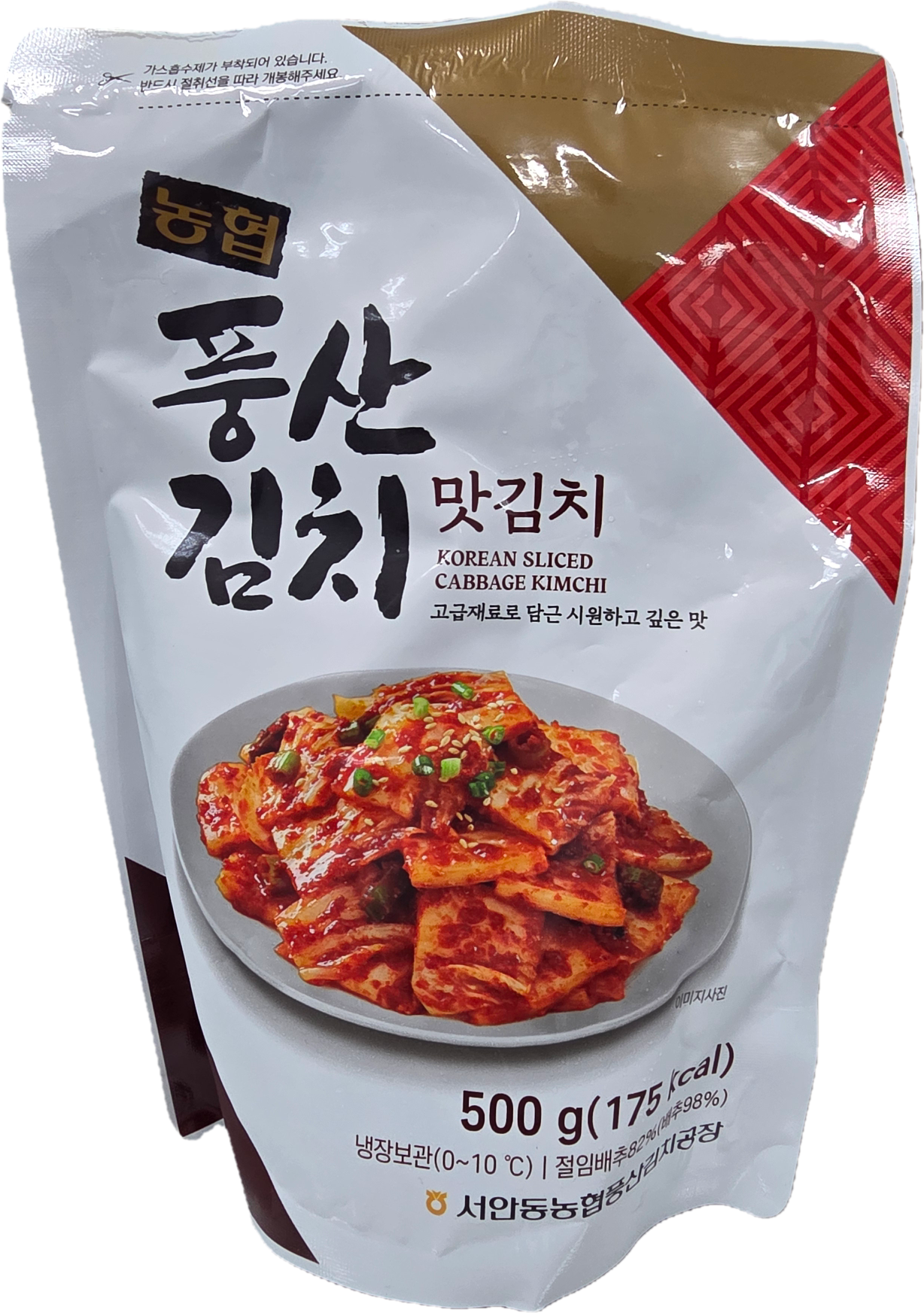 [풍산] 맛김치 Cut Kimchi 500g 