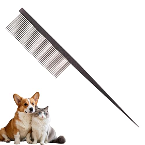 Square Pointed Tail Comb Close-toothed _0