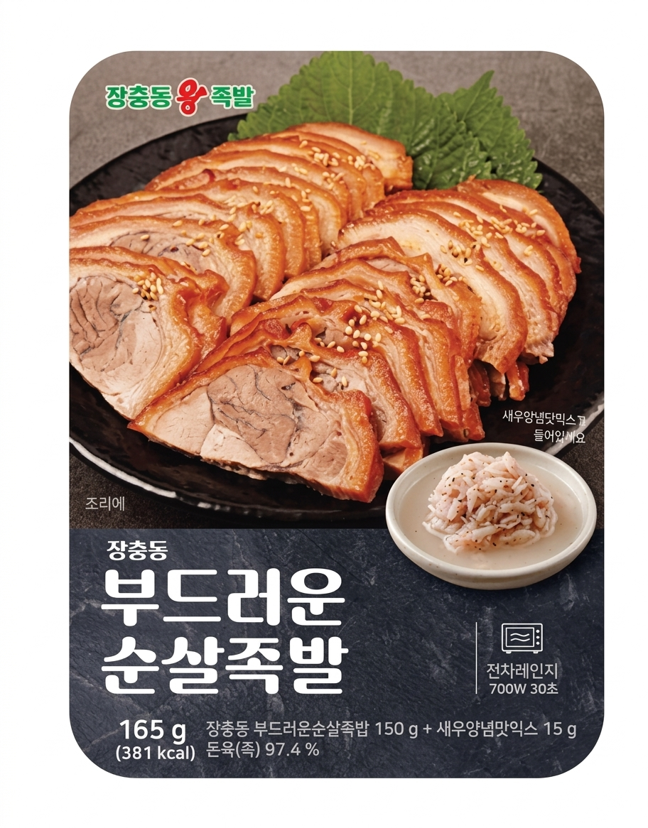 제주도한돈 장충동 순살 족발 Boneless Pigs' Trotters_8