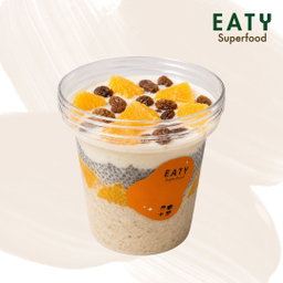 Orange Yuzu Overnight Oat (340kcal)