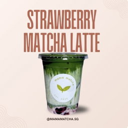 Strawberry Matcha Latte