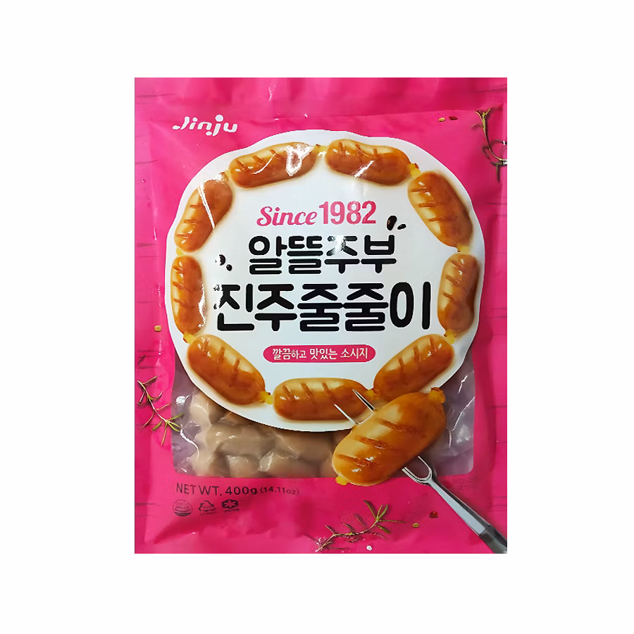 [진주햄] 어육 줄줄이비엔나 Vienna Sausage 400g_0