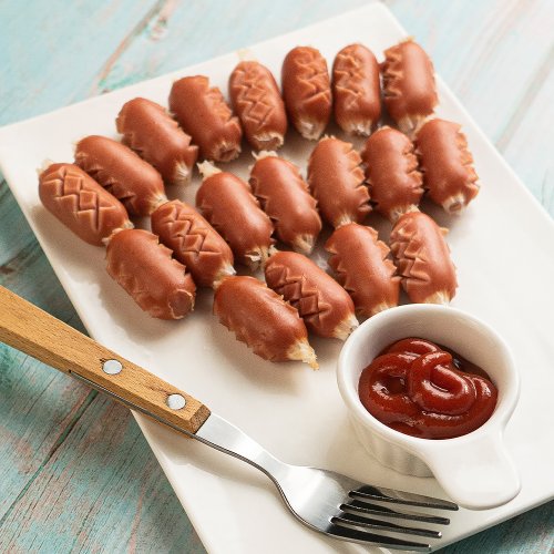 [진주햄] 어육 줄줄이비엔나 Vienna Sausage 400g_1