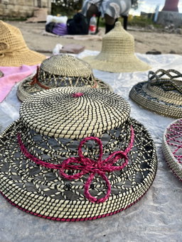 Ladies’ classy Basotho sunhats grafted by Basali grafts(Variants)