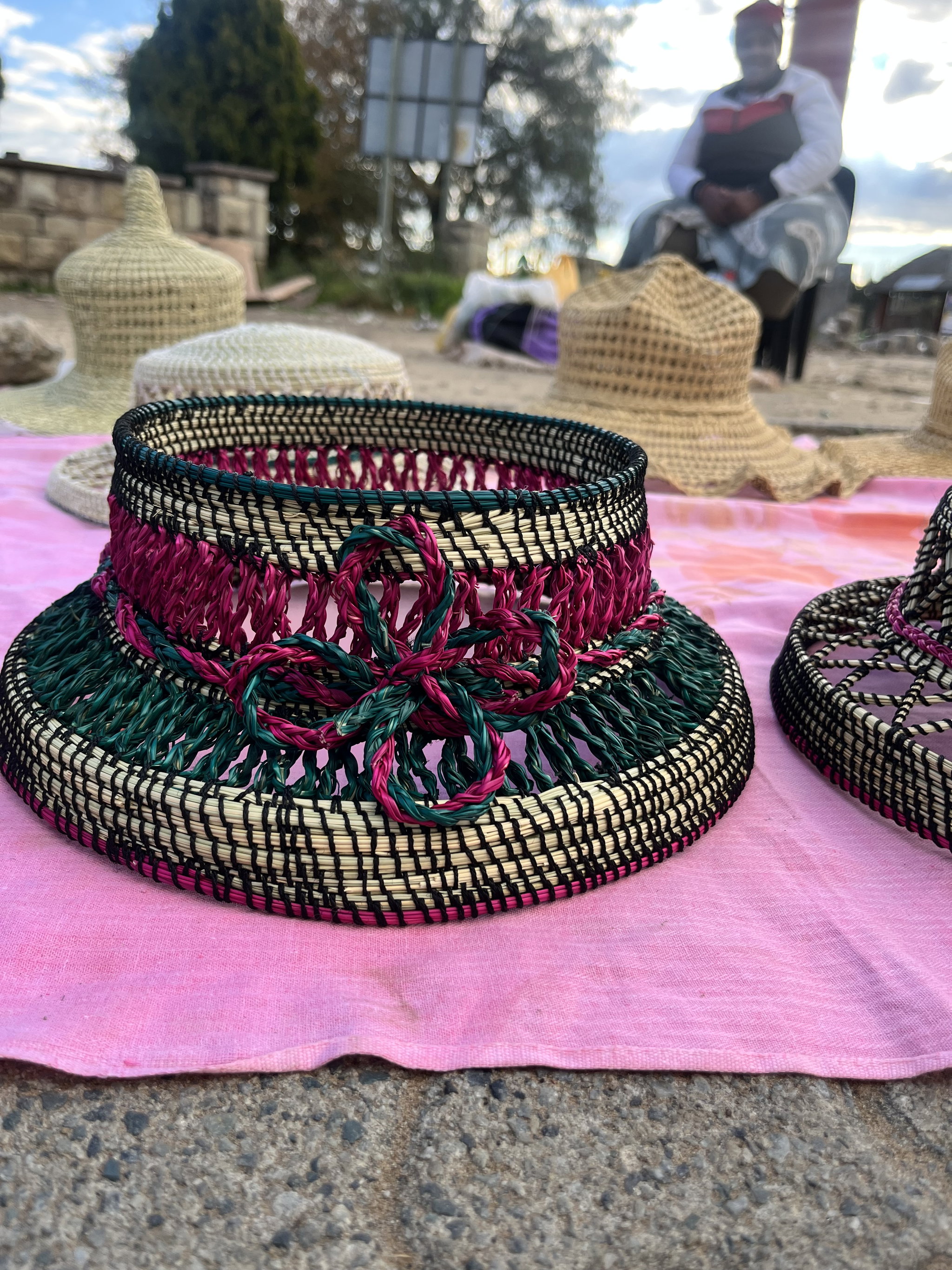 Ladies’ classy Basotho sunhats grafted by Basali grafts(Variants)_7