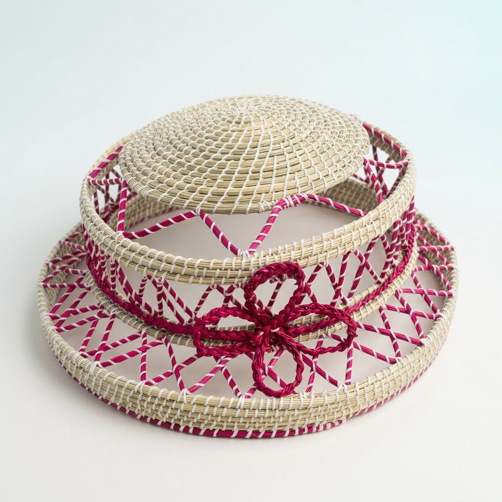 Ladies’ classy Basotho sunhats grafted by Basali grafts(Variants)_12