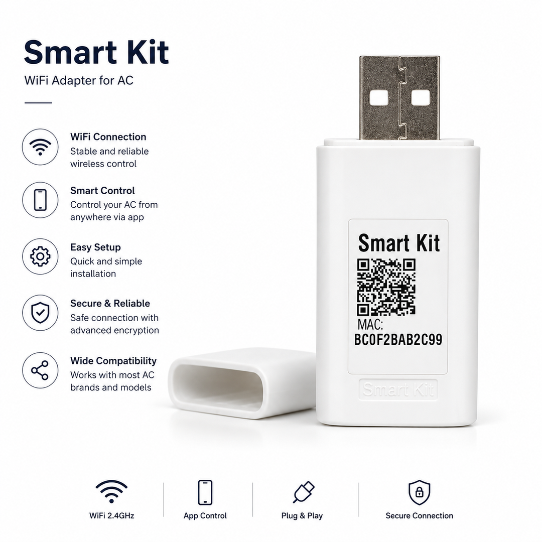 Windy #7 Series Air Conditioner WiFi Cloud Programmable Remote Dongle