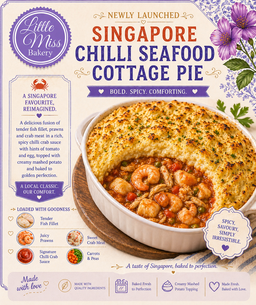 Singapore Chilli Seafood Pie