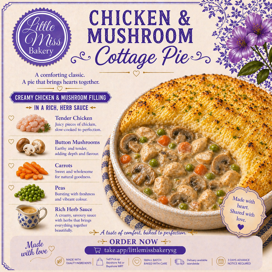 Chicken & Mushroom Pie
