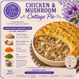 Chicken & Mushroom Pie