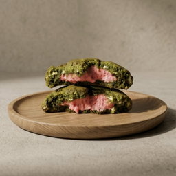 Matcha Strawberry Cheesecake Cookie
