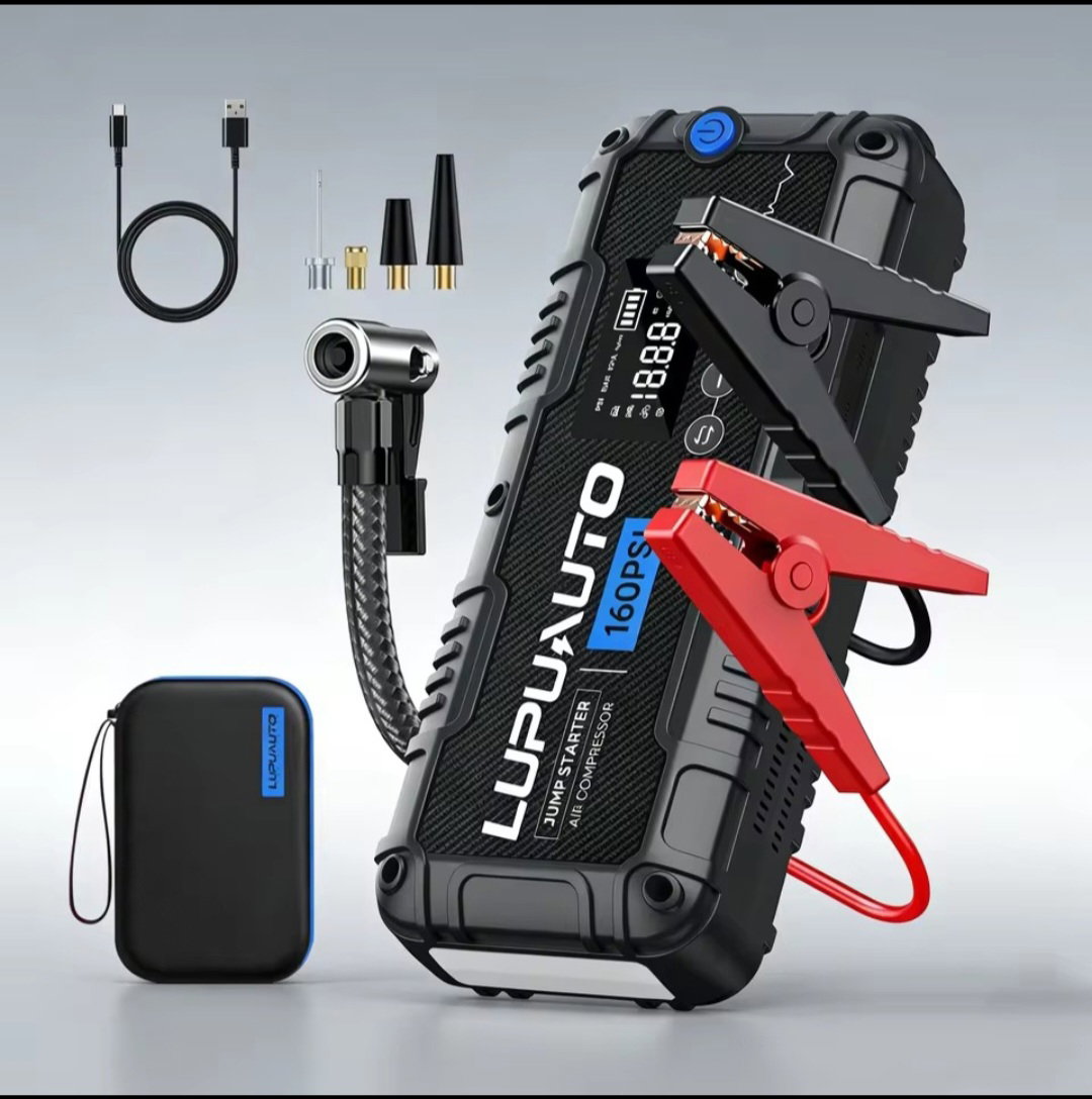 Car Jump Starter 4 in 1