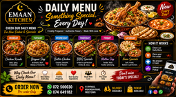 Daily Menu