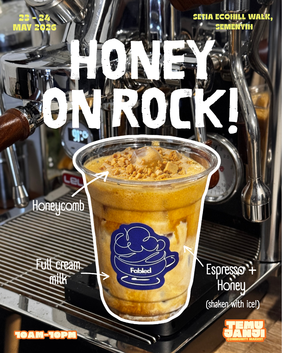 Honey On Rock !