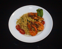 Grilled Prawn Pasta