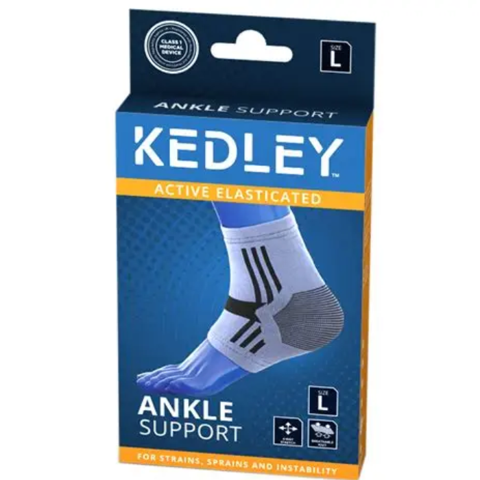 KED004 ElasticatedÂ AnkleÂ SupportÂ -Â Small_0