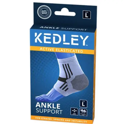 KED004 ElasticatedÂ AnkleÂ SupportÂ -Â Small