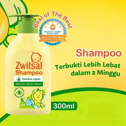 Zwitsal Shampoo Aloe,kemiri,sledri Botol-300ml
