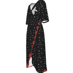 [Pre-Order] JOJO STYLE V-NECK DRESS