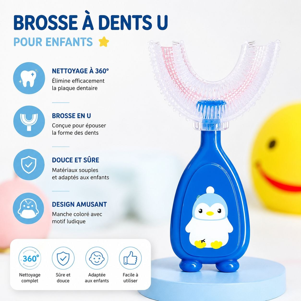 Brosse à dents U (Bébé)