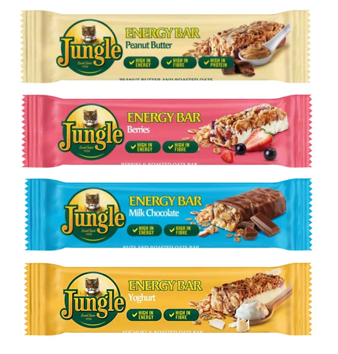 Jungle Milk Chocolate Energy Bar 48g_0