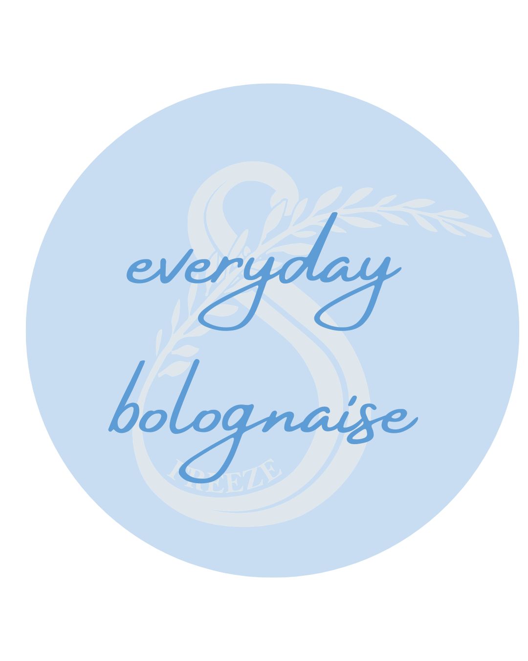 Everyday Mince Bolognese | Frozen