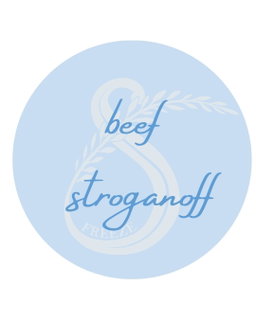 Beef Stroganoff | Frozen 