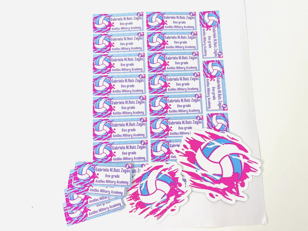 30 Label Sheets
