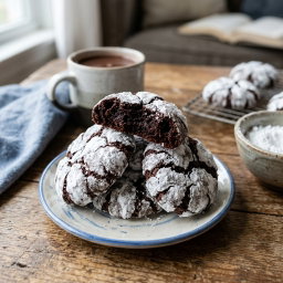 Chewy Chocolate Crinkle