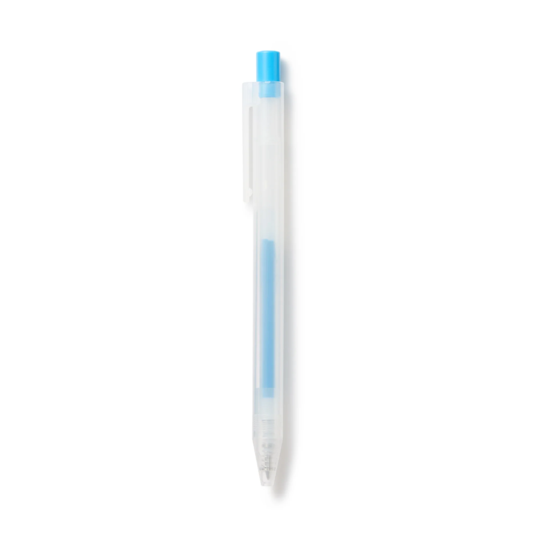 MUJI Smooth Gel Ink Ballpoint Pen Knock Type 0.3mm_3