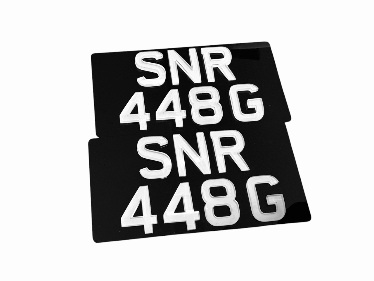 💎 4D Crystal Pot Belly Car License Plates_8