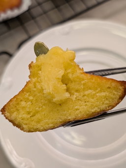Lemon Curd Yuzu Madeleines (box of 9)