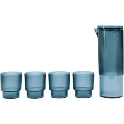 Carafe avec verres 5 pièces