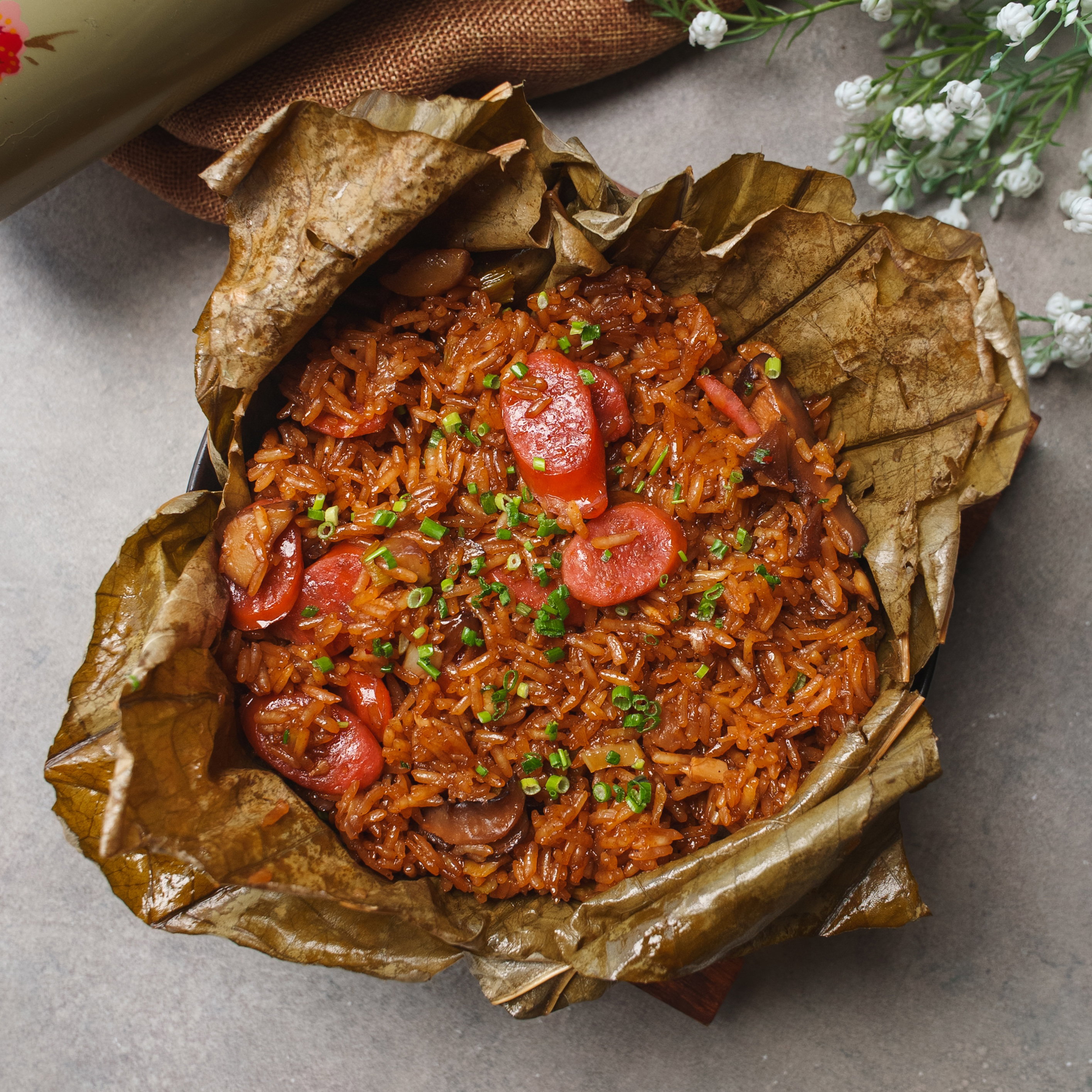 Lotus Leaf Wrapped Rice