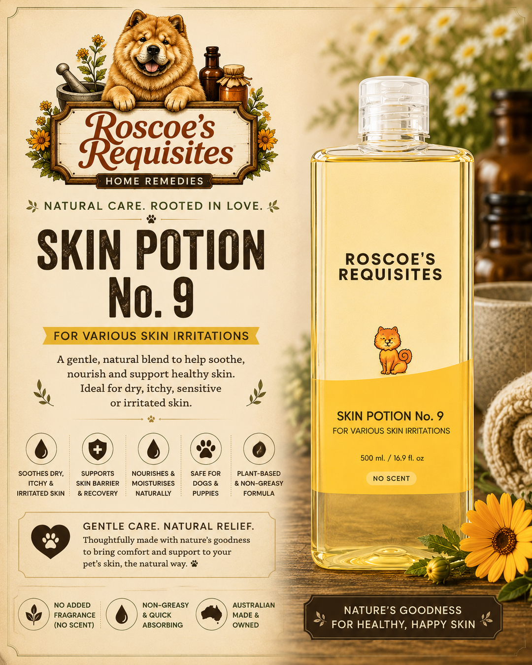 ROSCOE'S REQUISITES - Skin Potion No.9
