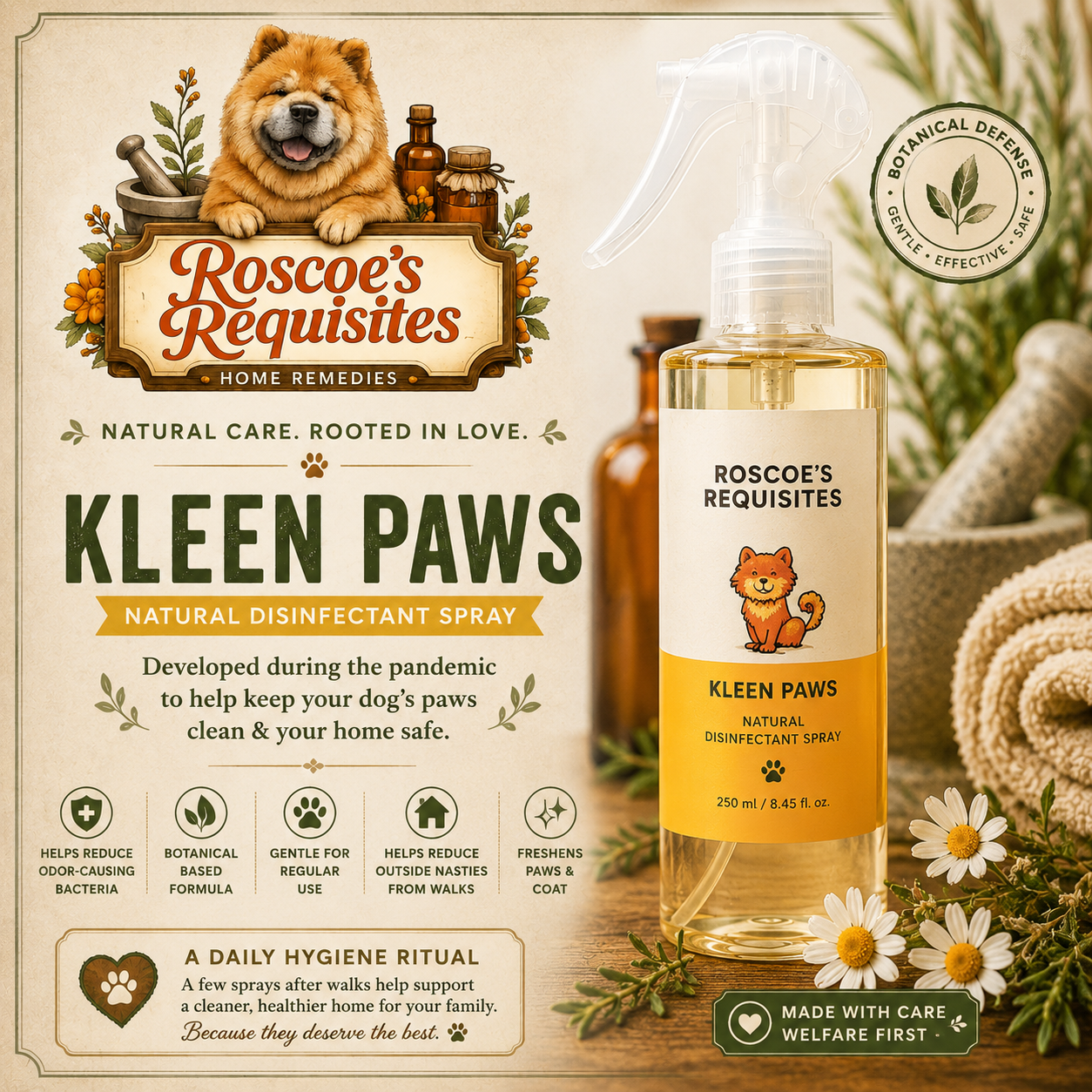 ROSCOE'S REQUISITES - Kleen Paws_0