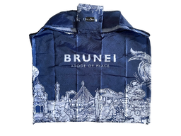 Foldable Shopping Bag - Brunei Sketch 56x67cm