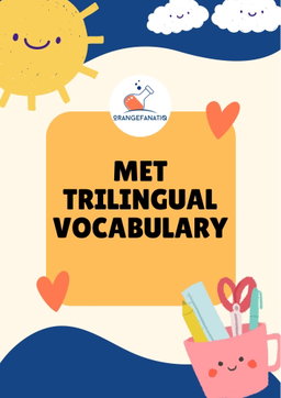 Trilingual Vocabulary List, Set A & Set B