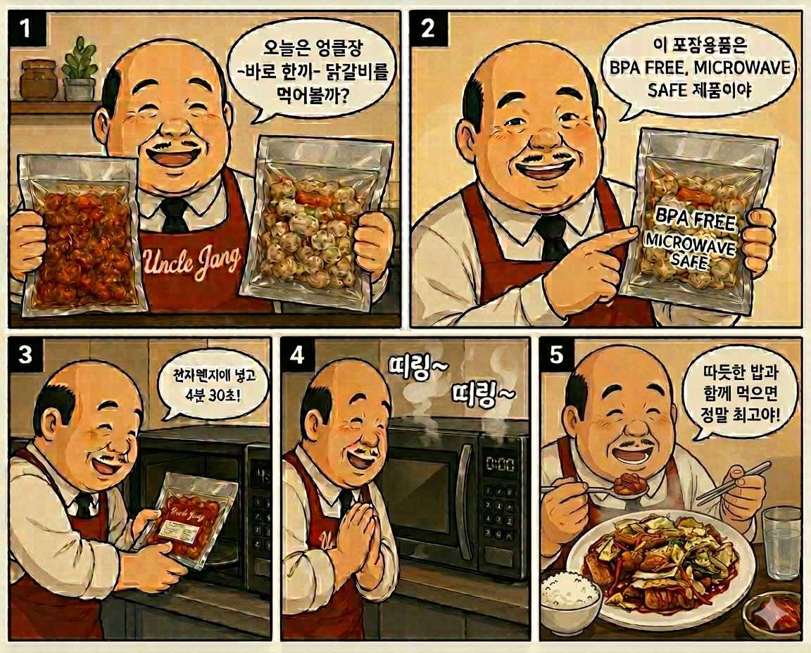 '바로한끼' 닭갈비 - 간장 (완전조리)_2