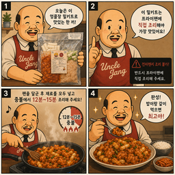 오리지널 닭갈비 2인분(비조리) Dakgalbi 2pax