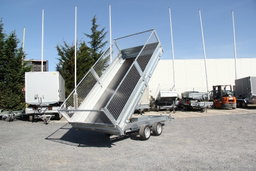REMOLQUE CON CAJA BASCULANTE HIDRÁULICA LIDER 39614 PE 