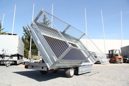 REMOLQUE CON CAJA BASCULANTE HIDRÁULICA LIDER 39614 PE 