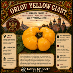 ORLOV YELLOW GIANT TOMATO x 10 seeds