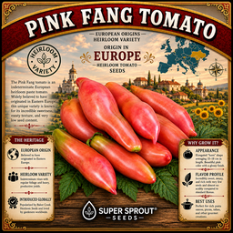 🍅TOMATO PINK FANG🍅 x 10+ organic seeds